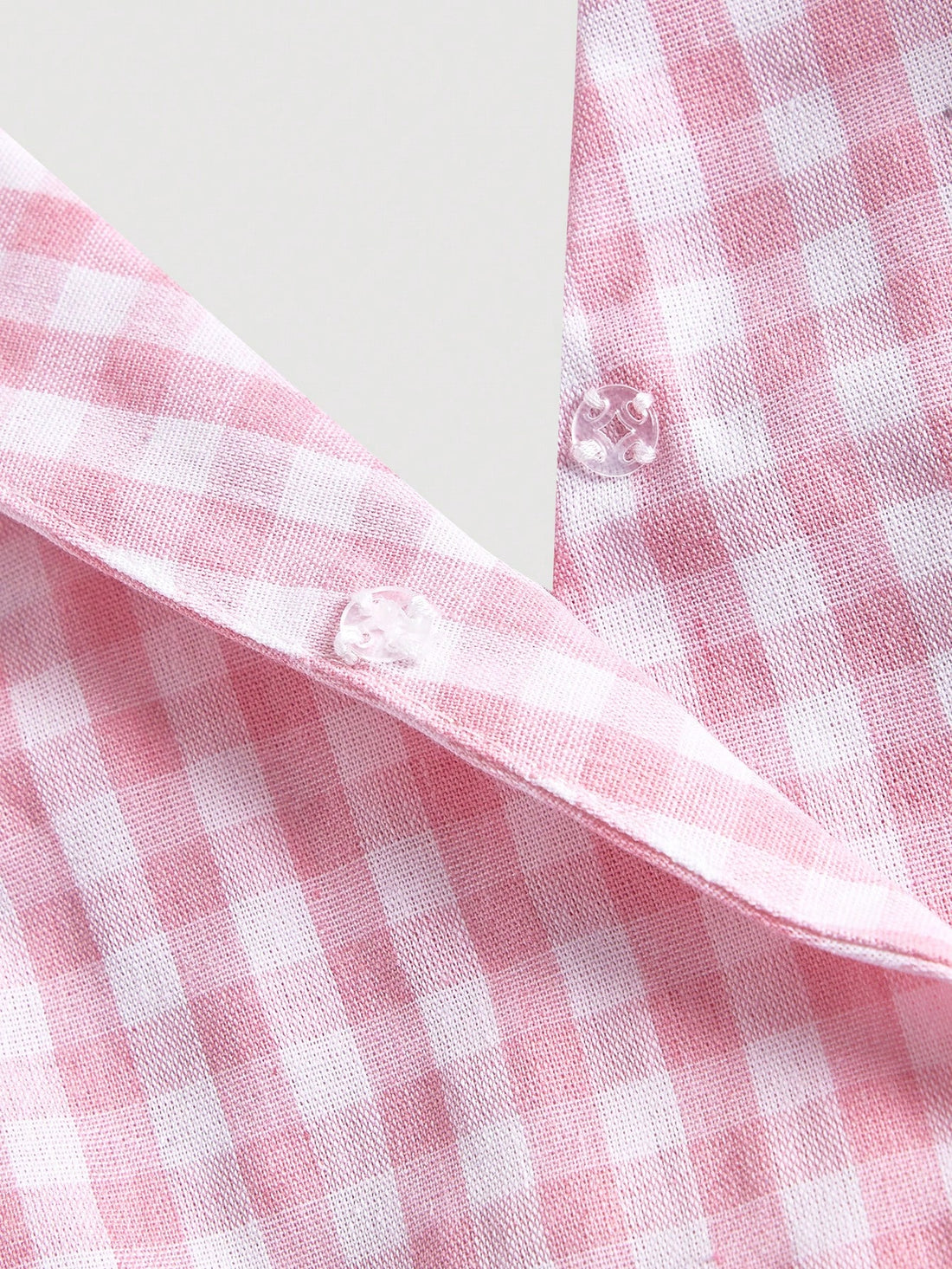 Pink Gingham Halter Top