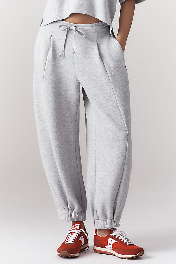 Light Grey Relaxed Jogger Pants
