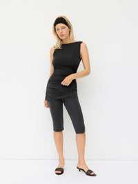 The Sculpted Square-Neck Maxi
